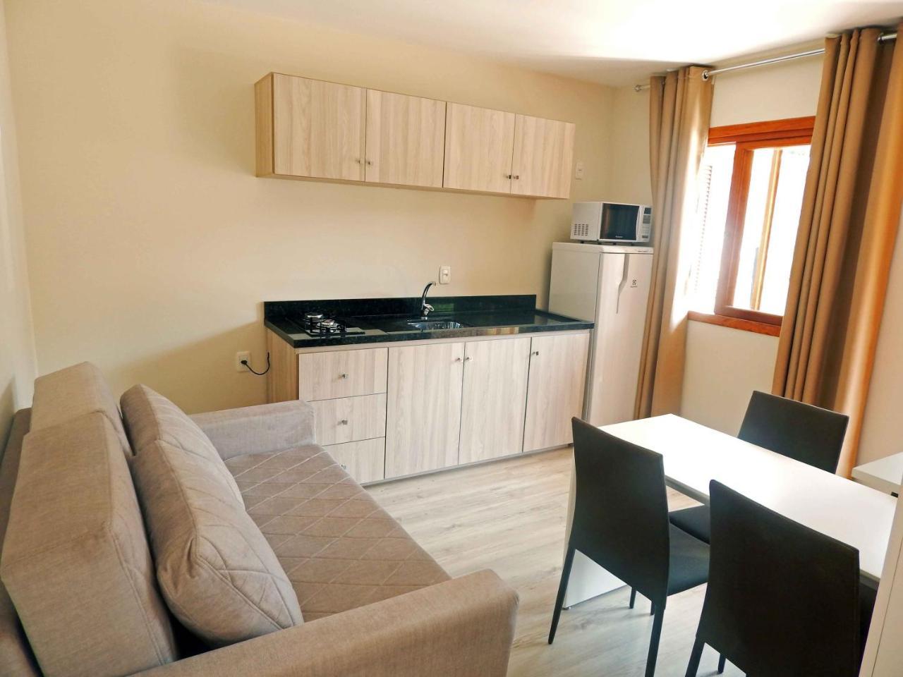 Апартаменти Flats Ouro Gramado Localizado A 900 Metros Da Entrada Do Centro De Грамаду Екстер'єр фото